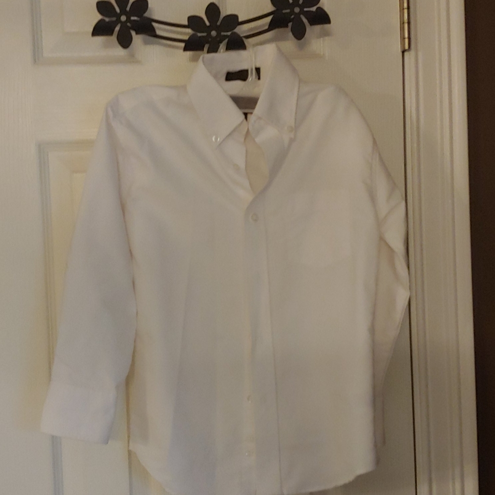 Boys white dress or school shirt